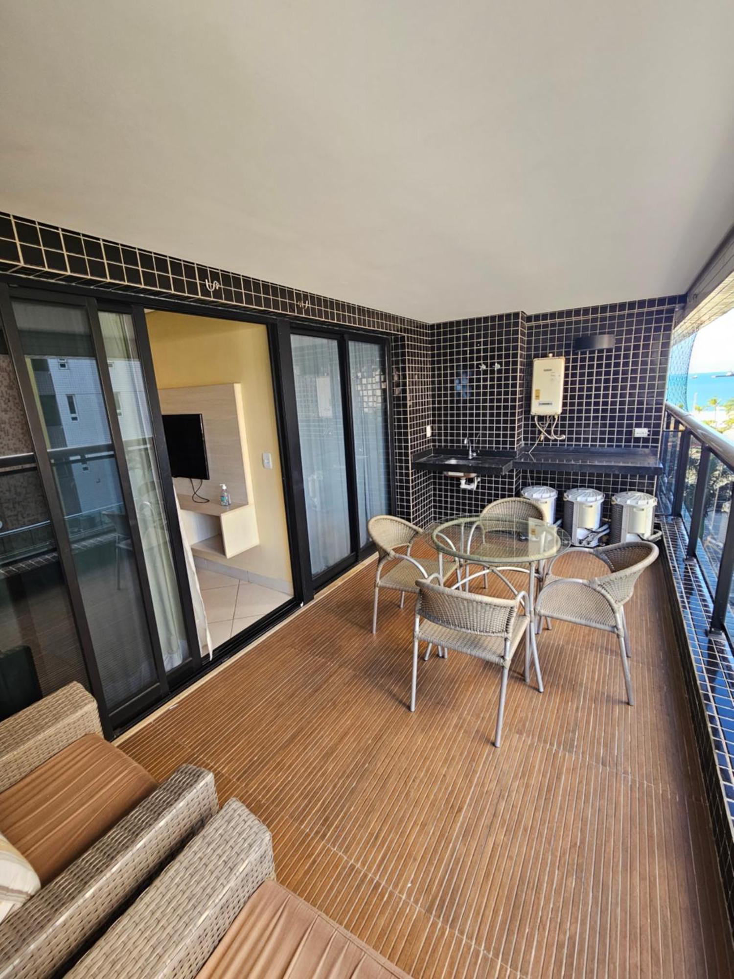 Apartamento Beira Mar Landscape By Wl Temporada Форталеза Экстерьер фото
